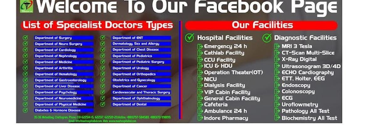 Max Hospital & Diagnostic, Chittagong