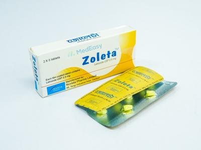 Zoleta 2.5 mg Tablet