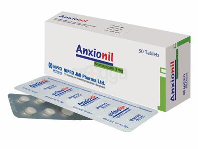 Anxionil 3 mg Tablet