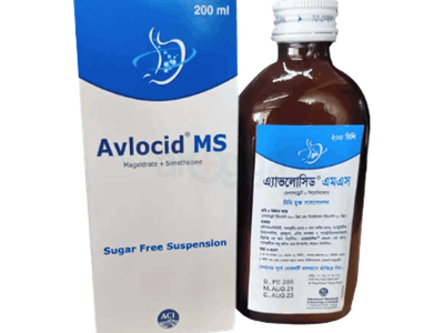 Avlocid MS 480 mg + 20 mg/5 ml Suspension