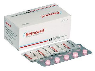 Betacard 50 mg Tablet