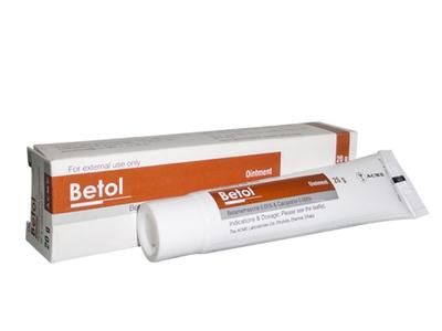 Betol 0.05%+0.005% Ointment