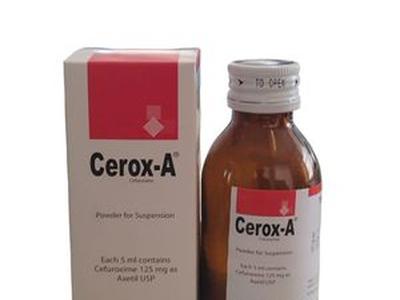 Cerox-A 125 mg/5 ml Powder for Suspension