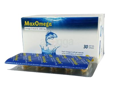 MaxOmega 1 gm Soft Gelatin Capsule