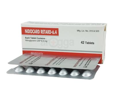 Nidocard Retard 6.4 6.4 mg Tablet