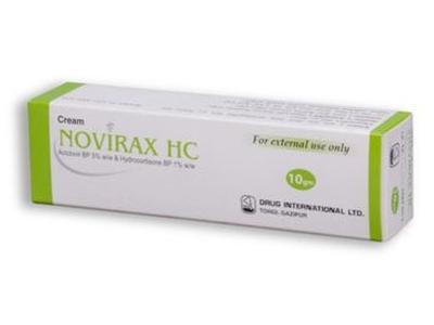 Novirax HC 5 gm + 1 gm/100 gm Cream