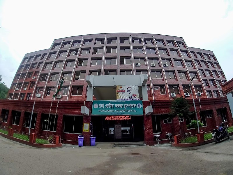 Dhaka Dental College logo