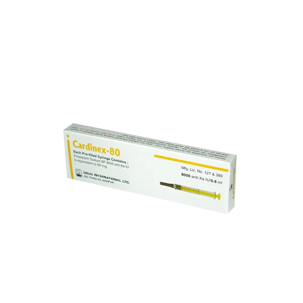 Cardinex-80 8000 SC Injection