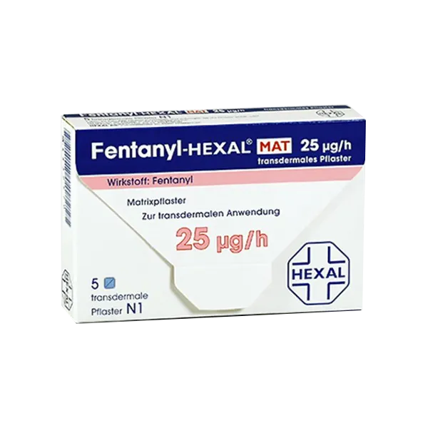 Fentanyl Hexal 25 mcg/hour Transdermal Patch