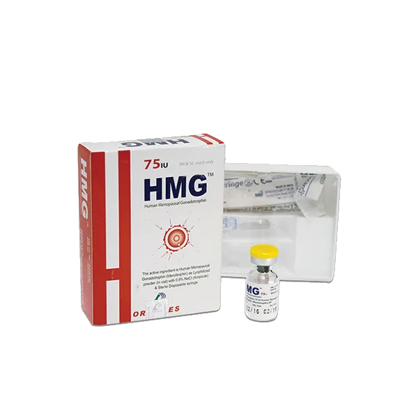 HMG 75 IU/vial IM/SC Injection