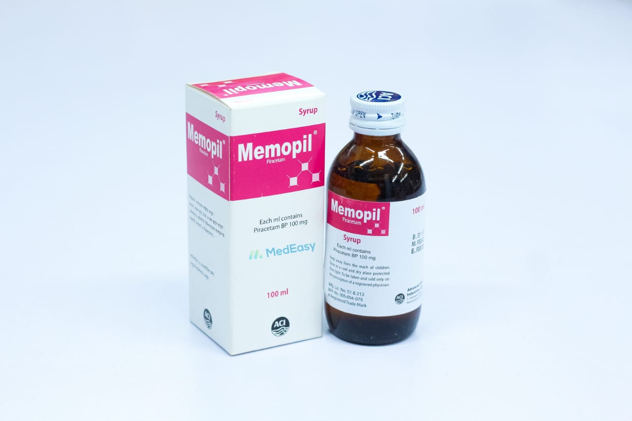 Memopil 500 mg/5 ml Syrup