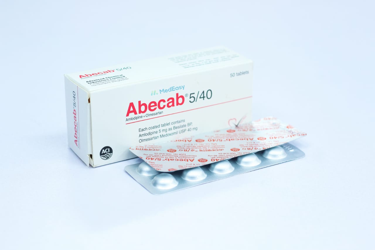 Abecab 5 mg+40 mg Tablet
