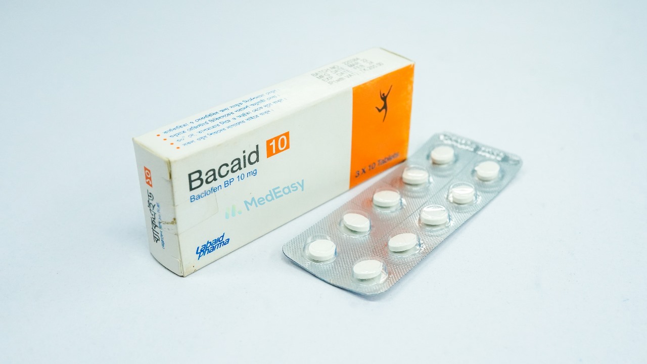 Bacaid 10 mg Tablet