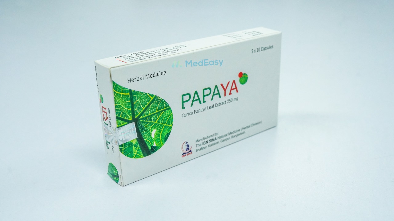 Papaya 250 mg Capsule