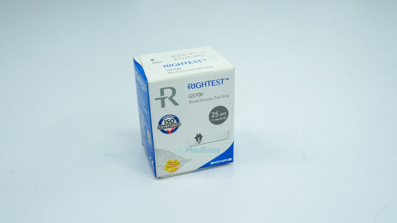 Bionime Rightest Test Strip GS700S Test Strip