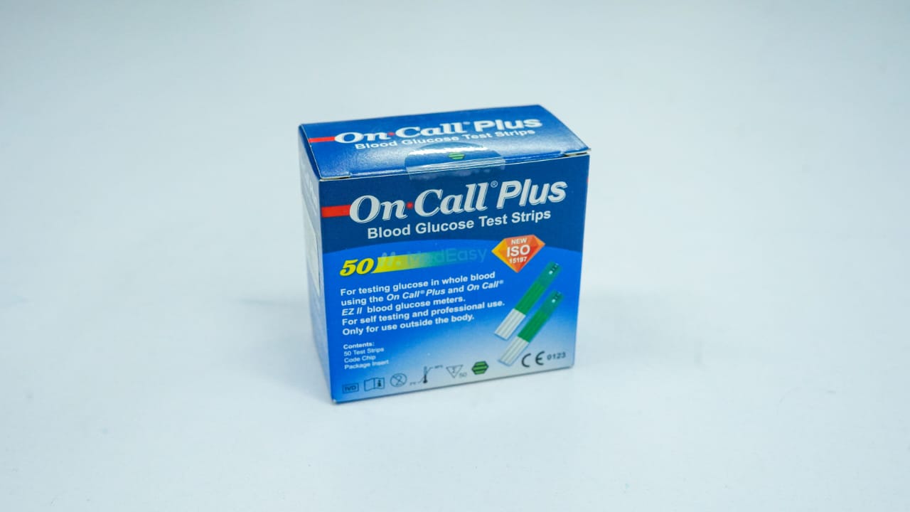 On Call Plus Test Strip 50 Strips Test Strip