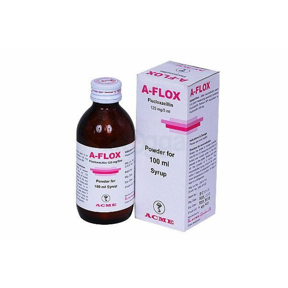 A Flox 125 mg/5 ml Powder for Suspension