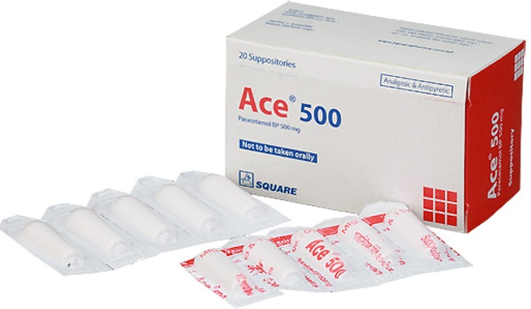 Ace 500 mg Suppository