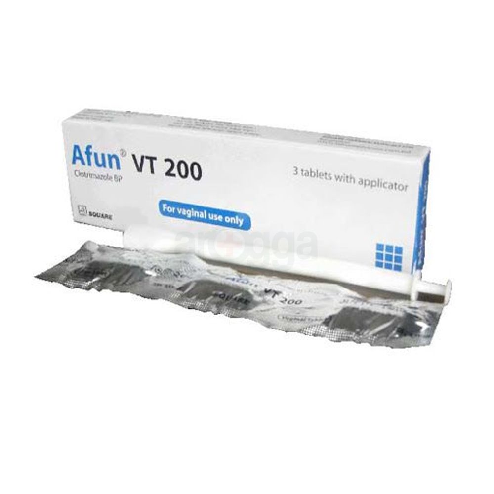 Afun VT 200 mg Vaginal Tablet