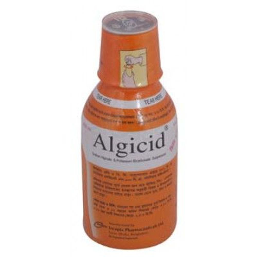 Algicid 100 mg + 500 mg/5 ml Suspension