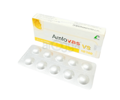 Amlovas VS 10/160 10mg+160mg Tablet