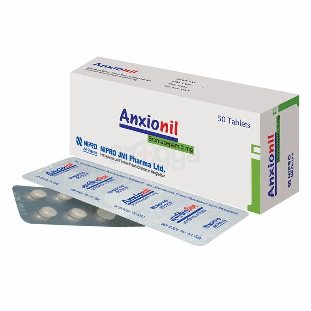 Anxionil 3 mg Tablet