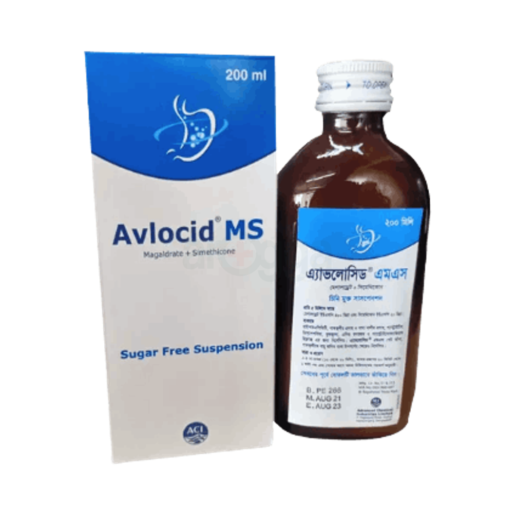 Avlocid MS 480 mg + 20 mg/5 ml Suspension