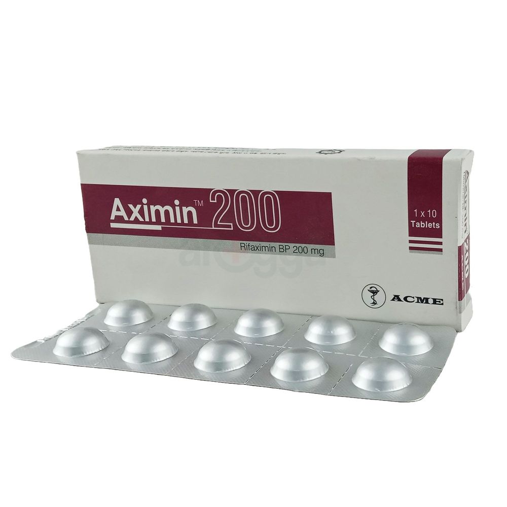 Aximin 200 200 mg Tablet