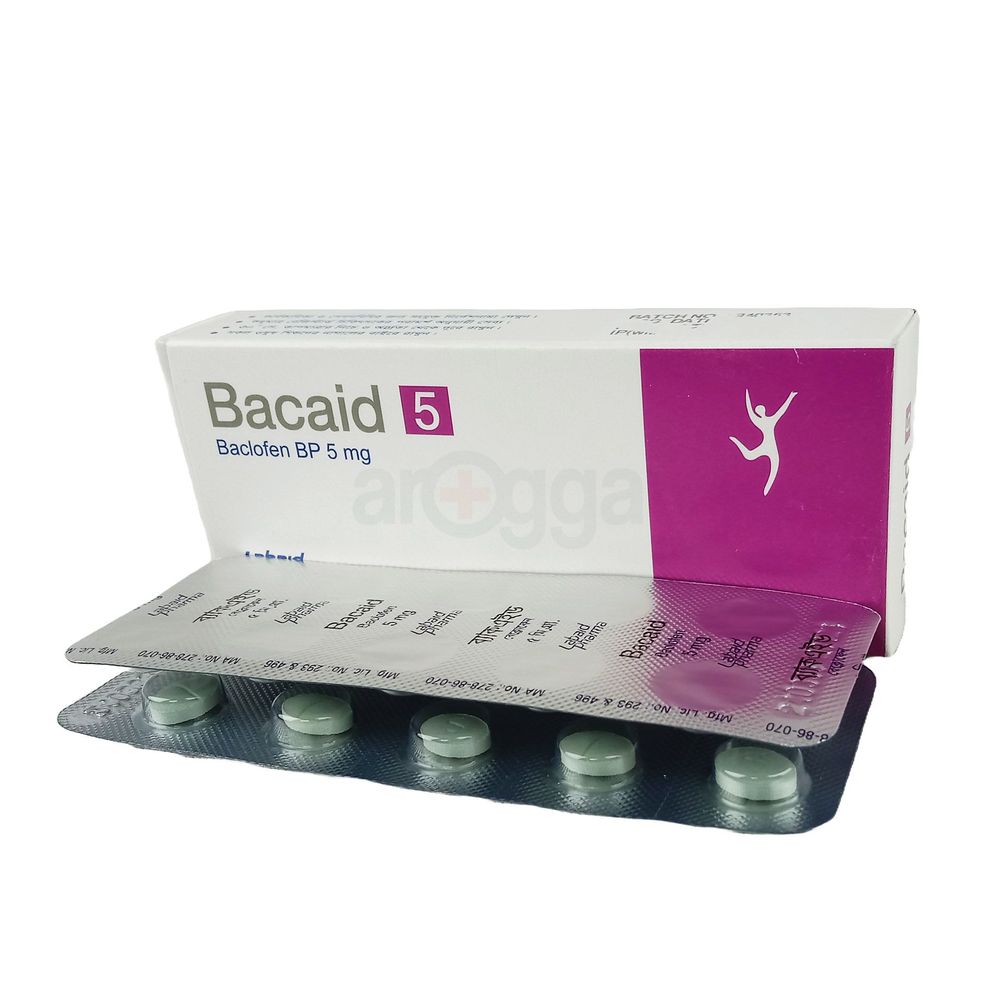 Bacaid 5 5 mg Tablet