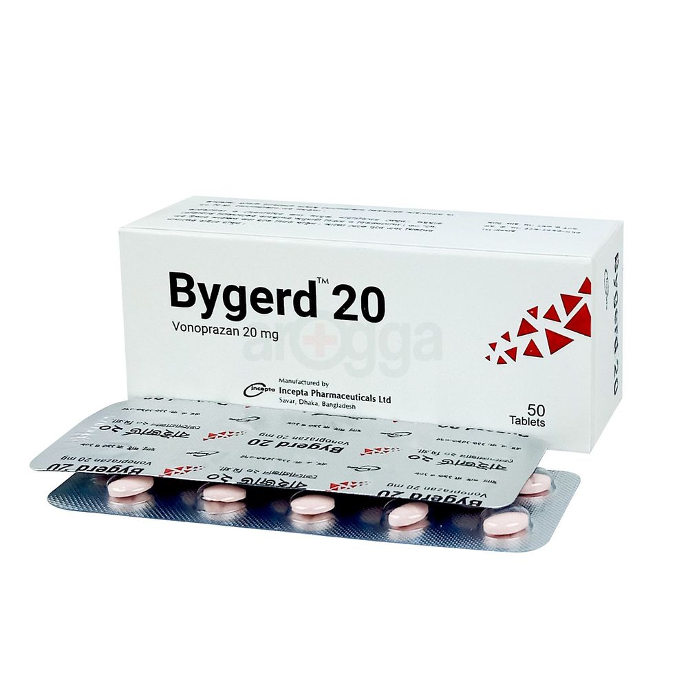 Bygerd 20 20 mg Tablet