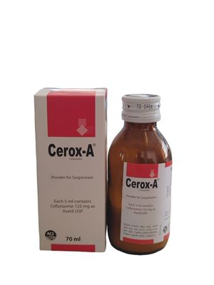Cerox-A 125 mg/5 ml Powder for Suspension