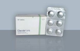 Clacido 375 250mg+125mg Tablet