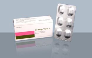 Co-Disys 5/160 5mg+160mg Tablet