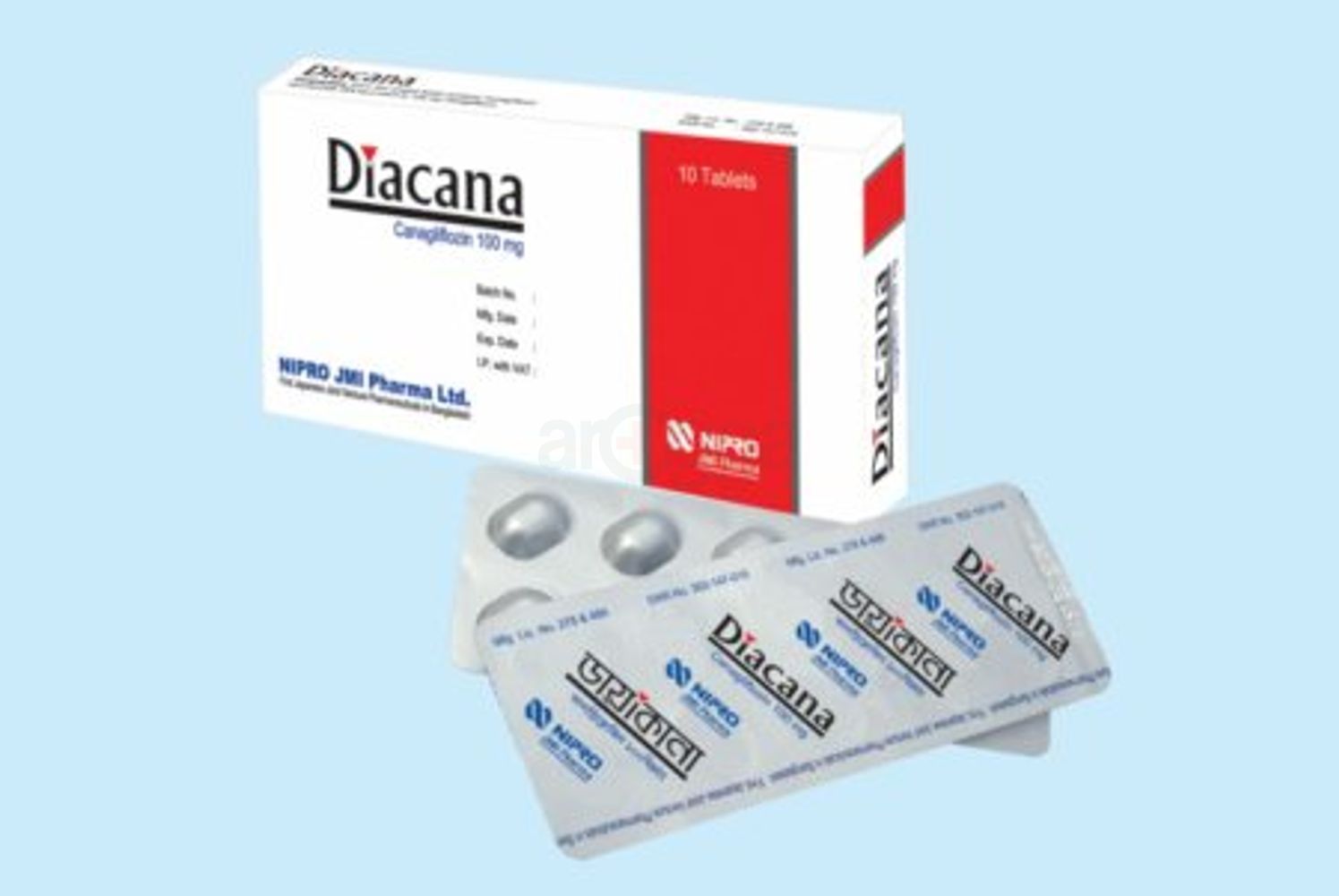 Diacana 100 mg Tablet
