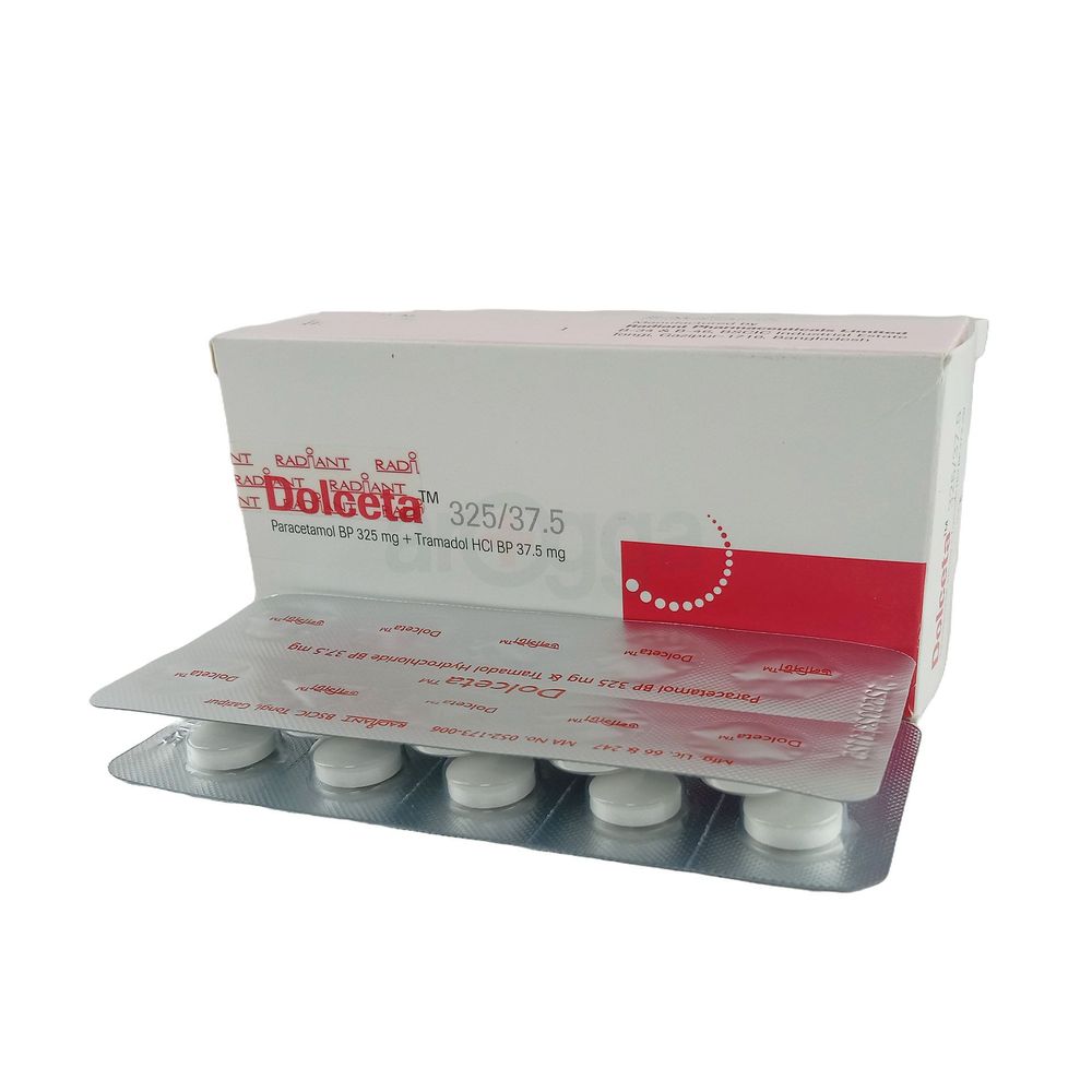 Dolceta 325 mg + 37.5 mg Tablet