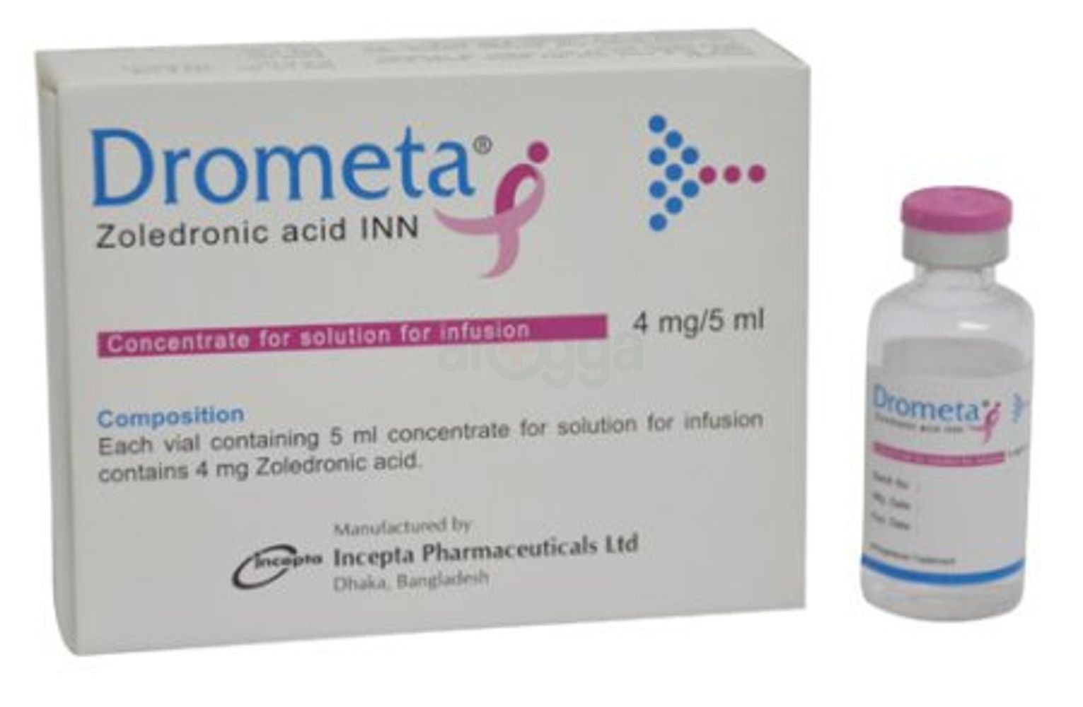 Drometa 4 mg/5 ml IV Infusion