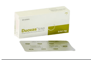 Duovas 5/40 5mg+40mg Tablet