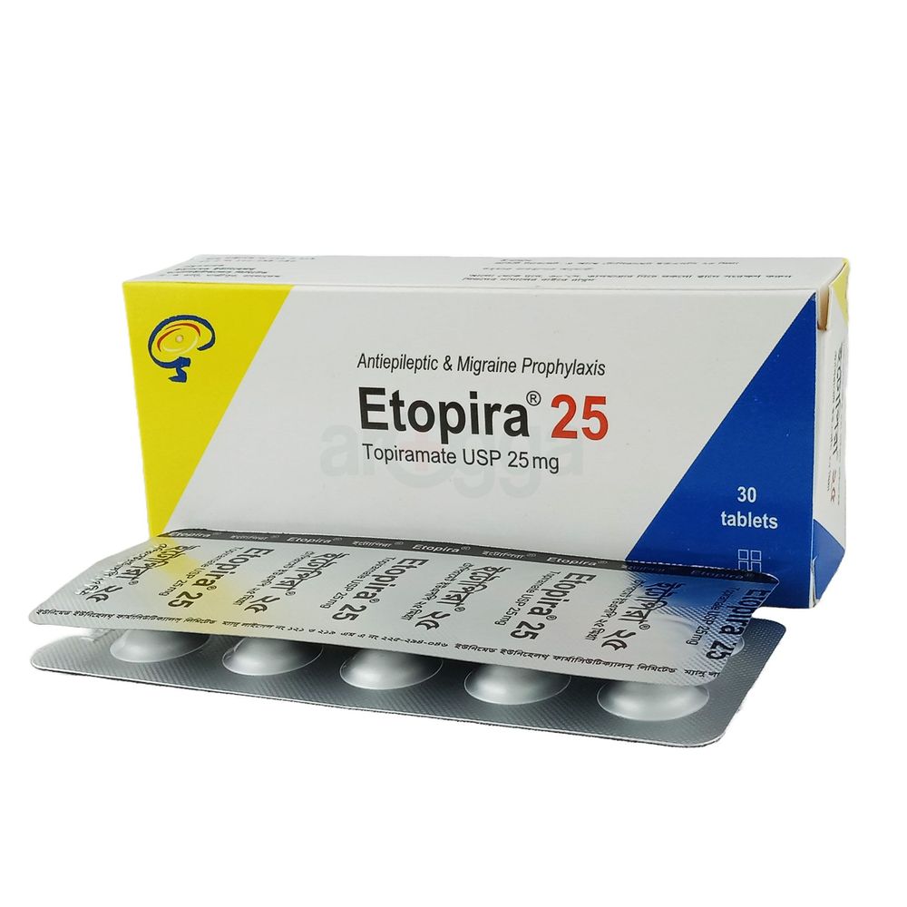 Etopira 25 mg Tablet