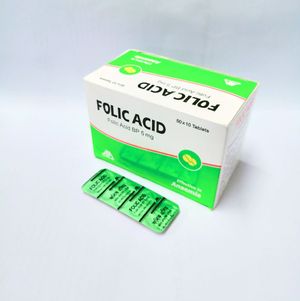FOLIC ACID 5 mg Tablet