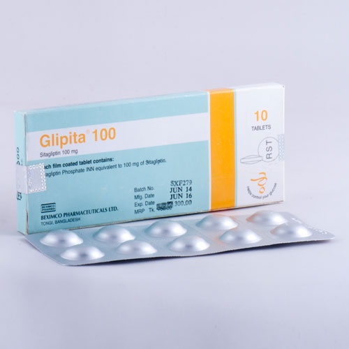 Glipita 100 mg Tablet
