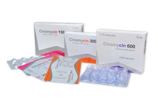 Cinamycin 600 mg/4 ml IM/IV Injection