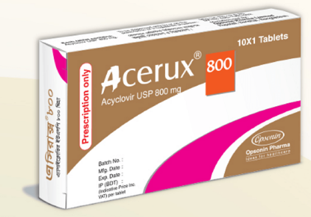 Acerux 800 mg Tablet
