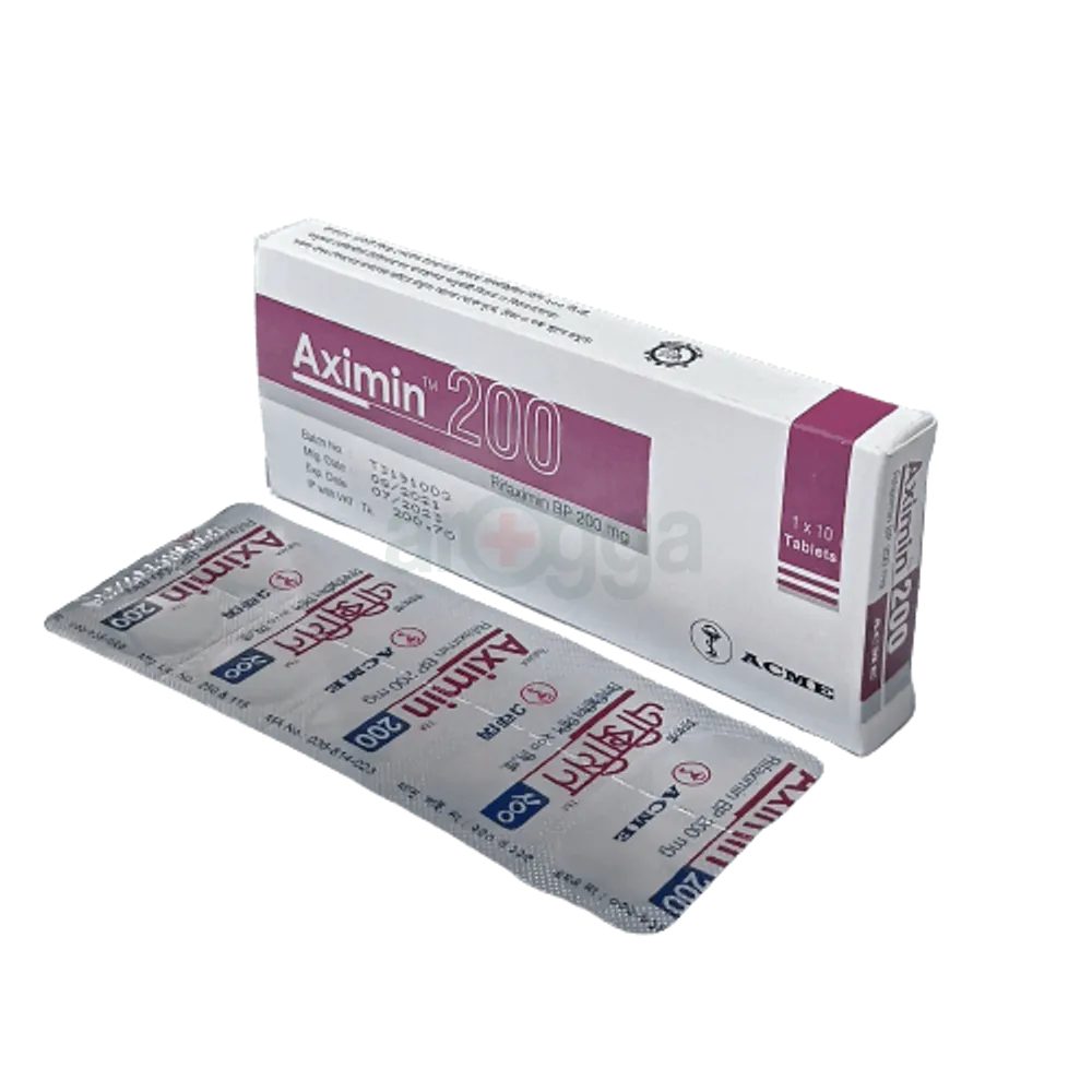 Aximin 200 mg Tablet