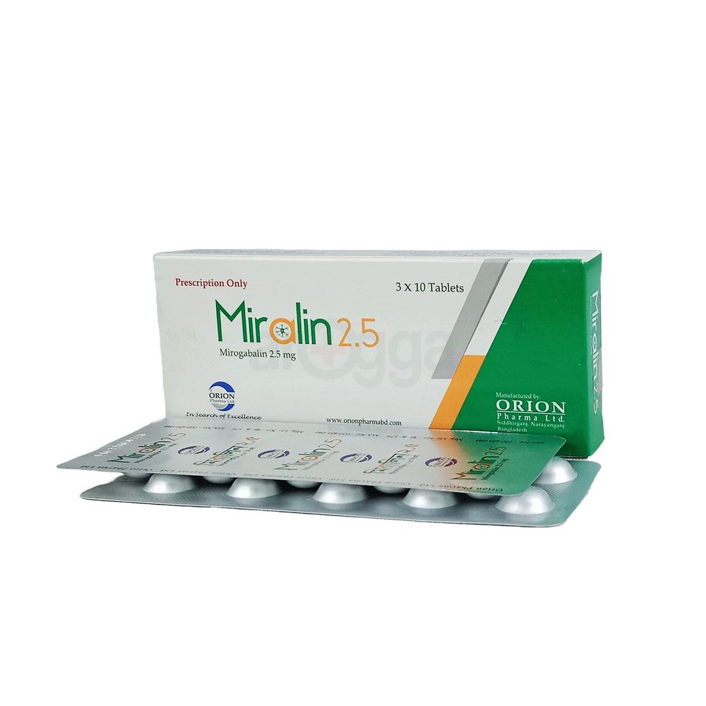 Miralin 2.5 2.5 mg Tablet