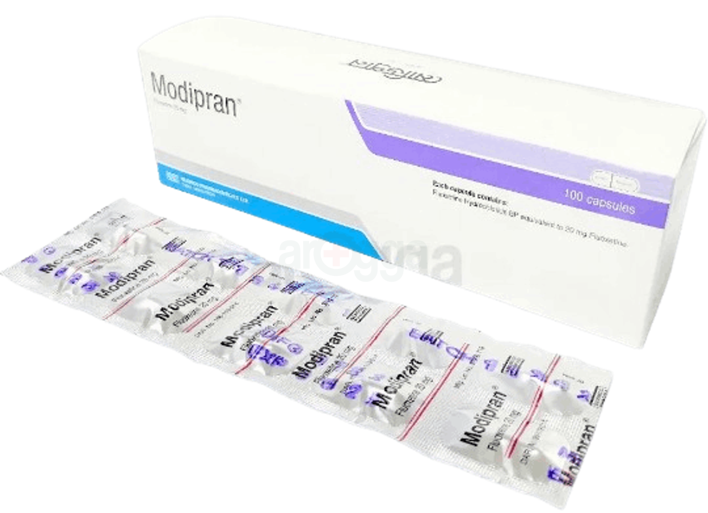 Modipran 20 mg Capsule