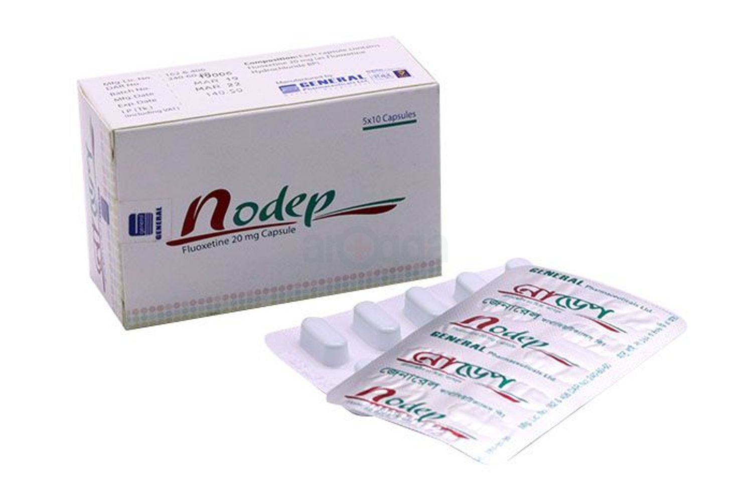 Nodep 20 mg Capsule