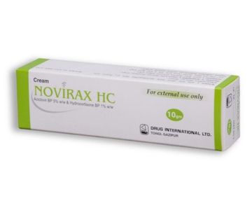 Novirax HC 5 gm + 1 gm/100 gm Cream