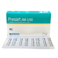 Presart AM 5/80 5mg+80mg Tablet