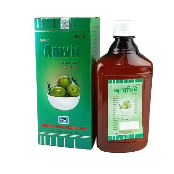 Amvit Syrup 450ml Liquid