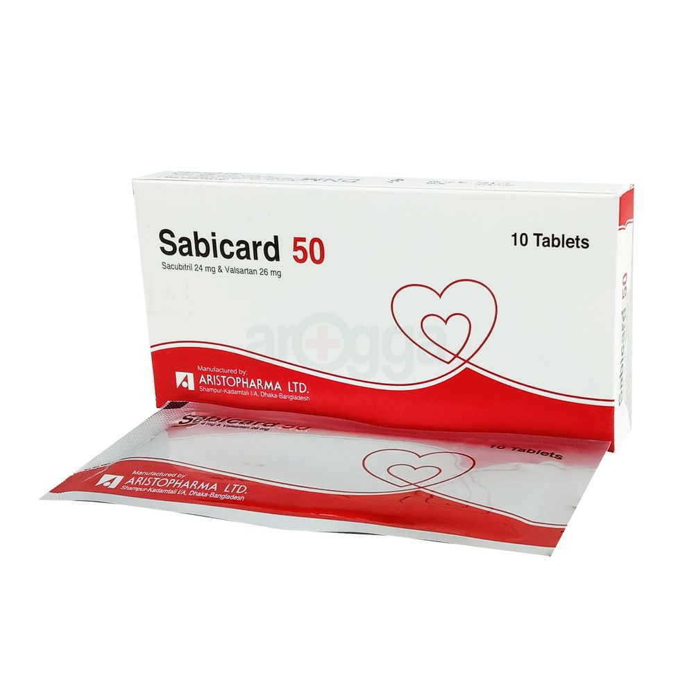 Sabicard 50 24 mg + 26 mg Tablet